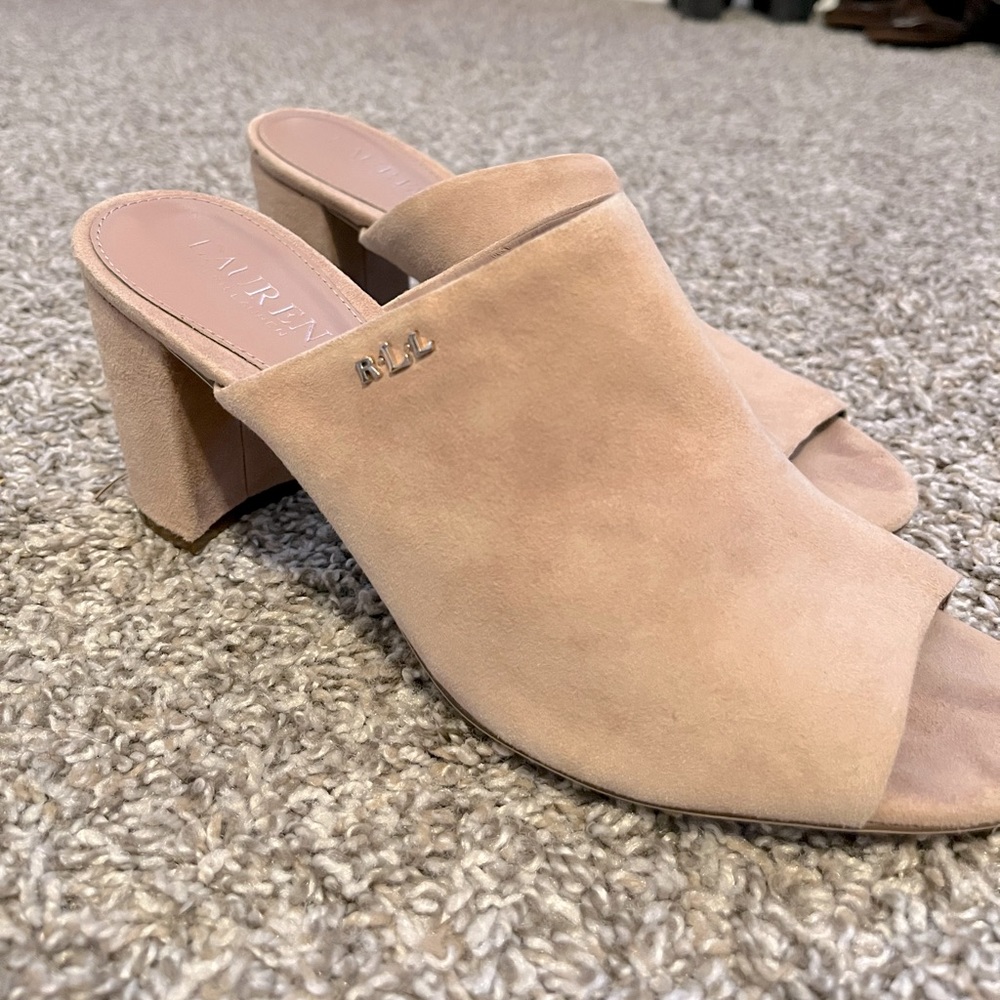 Ralph Lauren Mule Heels